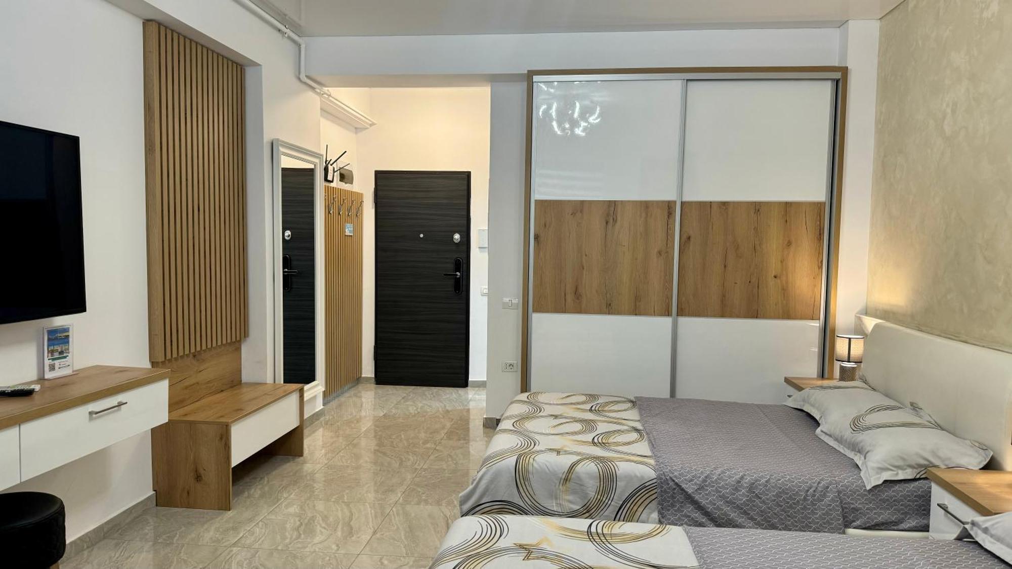 Seaview Deluxe Double Studio - Beachfront Resort Năvodari Esterno foto