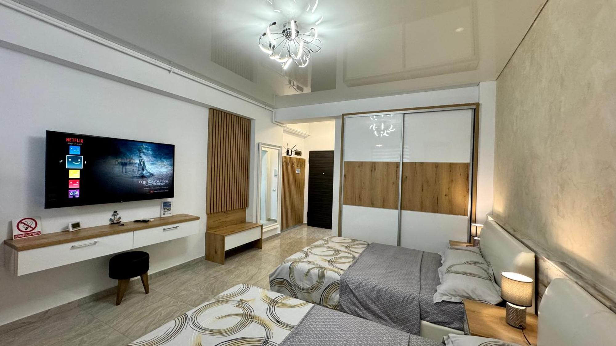 Seaview Deluxe Double Studio - Beachfront Resort Năvodari Esterno foto